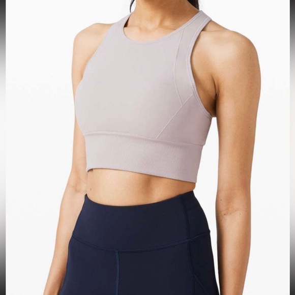 lululemon athletica Other - NWT Lululemon Iced Iris Ebb To Train Bra sz 6